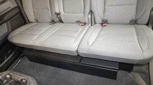 Ram 1500 Underseat Lockbox - Rear - Tuffy Products - Standard Key - Black - `19-`24